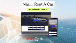 Nazilli Rent A Car İçin Modern Web Sitesi Yayına Alındı